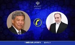 گفتگوی تلفنی وزرای امور خارجه جمهوری اسلامی ایران و مالزی