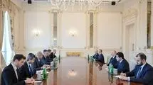 دیدار وزیر خارجه رژیم صهیونیستی با الهام علی‌ اف در باکو