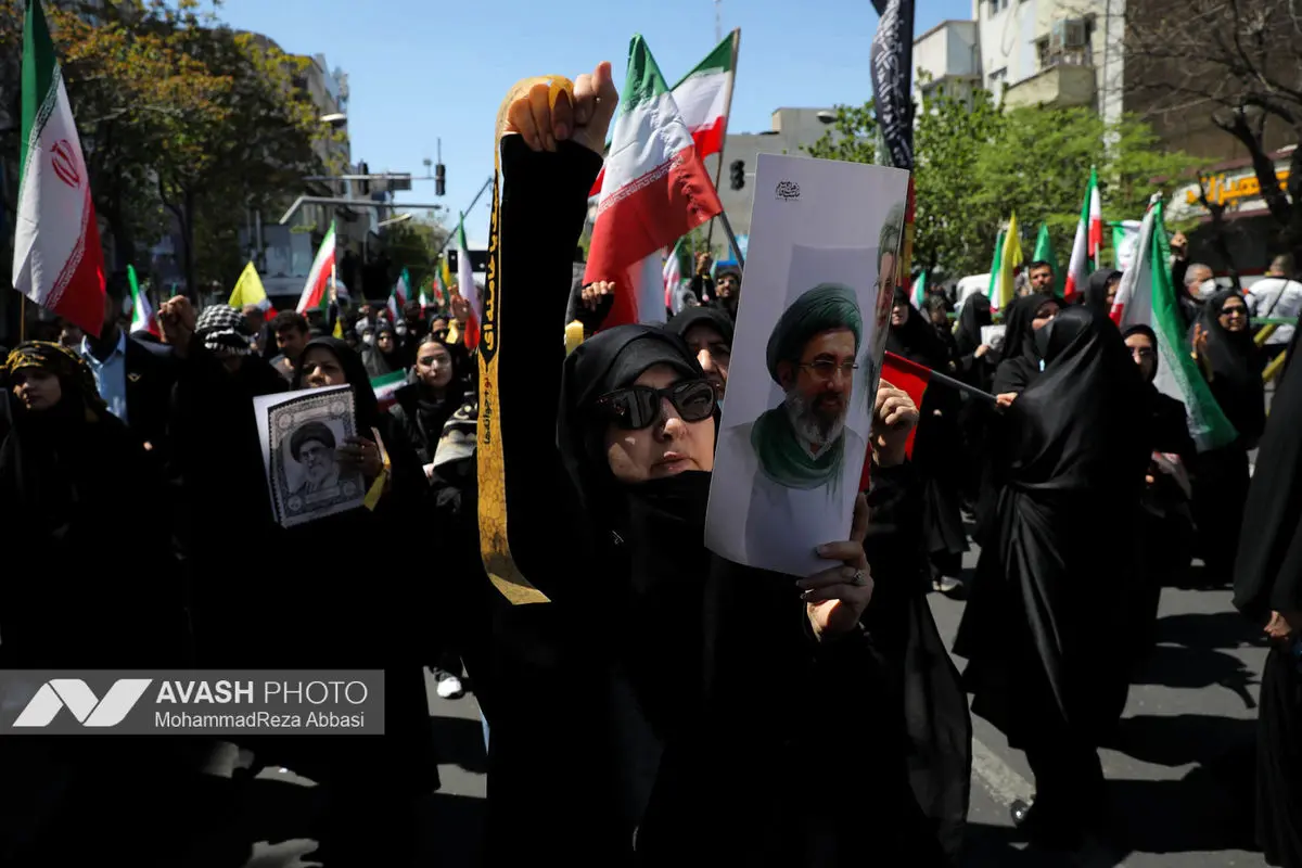 مراسم اربعین رهبر شهید انقلاب در تهران