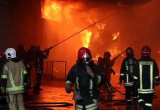 ارزیابی خسارت واحدهای دچار حریق امام زاده ابراهیم شفت آغاز شد