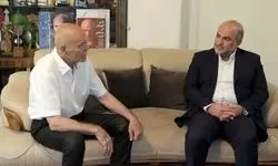 مدیر عامل صندوق اعتباری هنر به دیدار جمشید هاشم‌پور رفت
