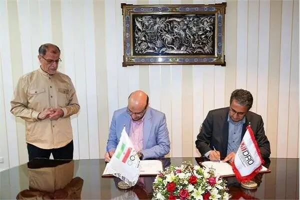 امضا تفاهمنامه همکاری کمیته ملی المپیک با سازمان توسعه و نوسازی معادن