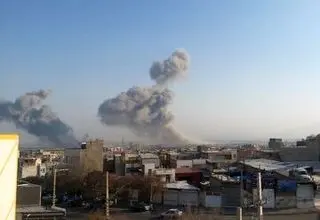 صدای انفجار در کرمانشاه و قم شنیده شد