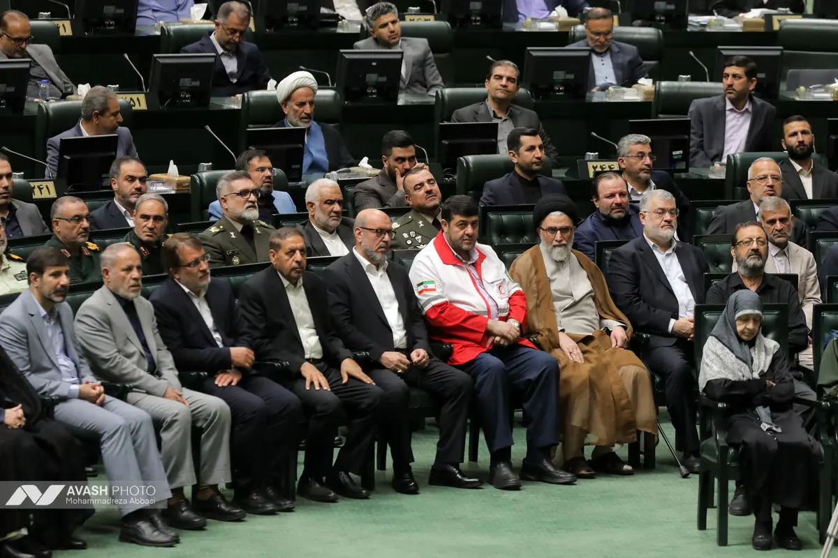 مراسم بزرگداشت شهدای خدمت در مجلس شورای اسلامی