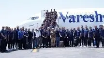 کاروان تیم ملی فوتبال ایران وارد قطر شد