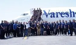 کاروان تیم ملی فوتبال ایران وارد قطر شد