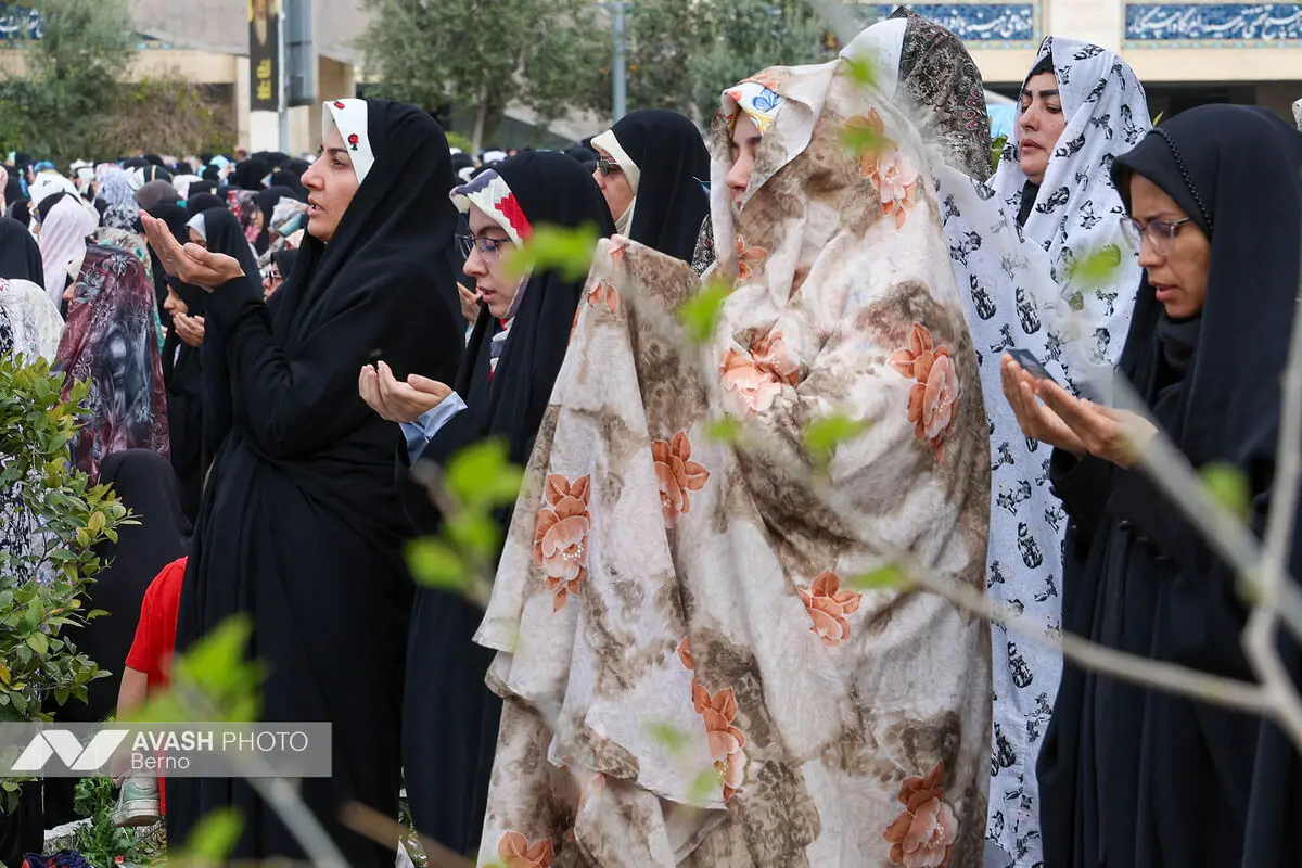 نماز عید فطر - مصلی امام خمینی (ره)