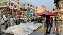 پیش بینی وزش باد شدید و بارش‌های پراکنده در تهران