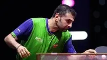 نوشاد عالمیان از مسابقات تنیس روی میز قهرمانی جهان حذف شد