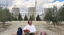 نوازندگی علی قمصری در نیروگاه برق دماوند + عکس