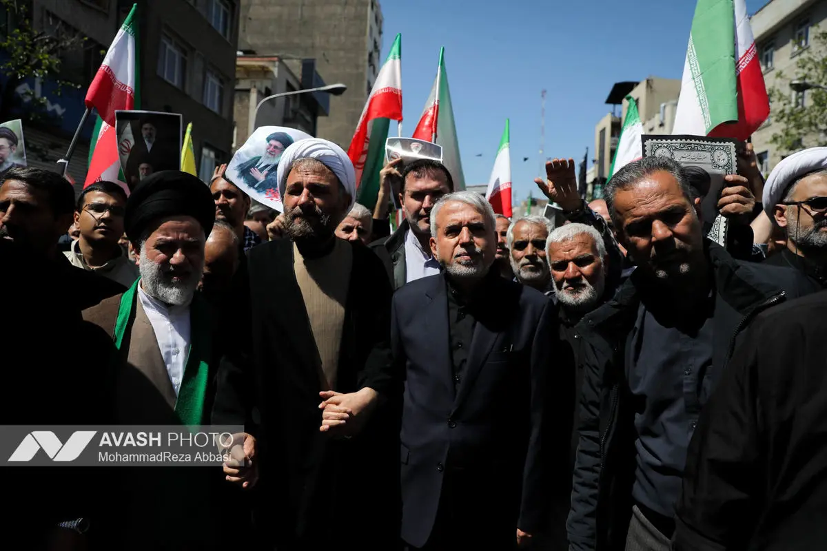 مراسم اربعین رهبر شهید انقلاب در تهران