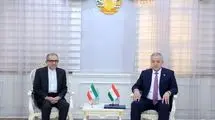 تخت روانچی با وزیر خارجه تاجیکستان دیدار کرد 