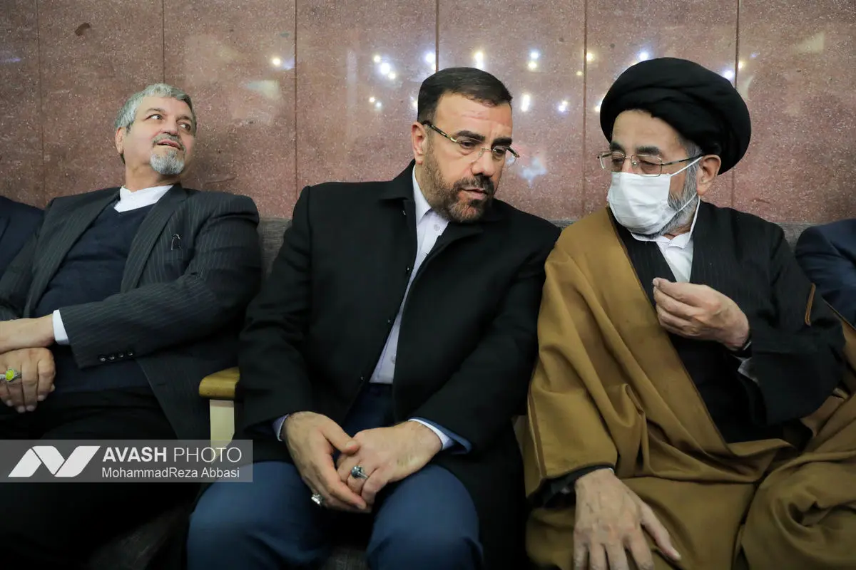 مراسم ترحیم اشرف بروجردی