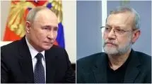 دیدار لاریجانی با پوتین در مسکو 