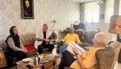 اسعدیان و داوودی به دیدن فخیم زاده رفتند