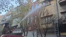 آتش‌سوزی کارگاه نجاری یافت آباد تلفات نداشت
