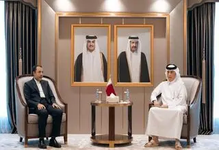 صالح آبادی به وزارت خارجه قطر رفت