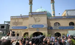 مراسم بدرقه پیکر بهروز رضوی