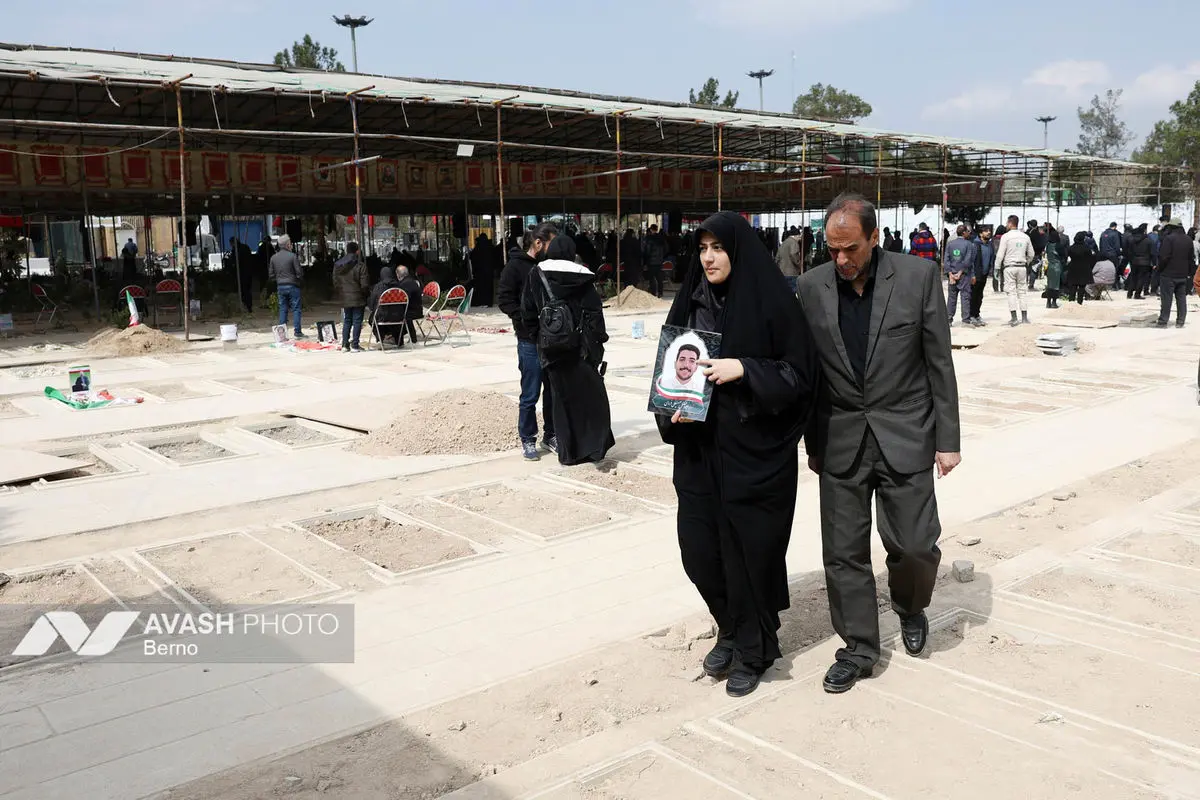 مراسم تشییع پیکر شهدای تجاوز آمریکا و رژیم صهیونیستی - تهران