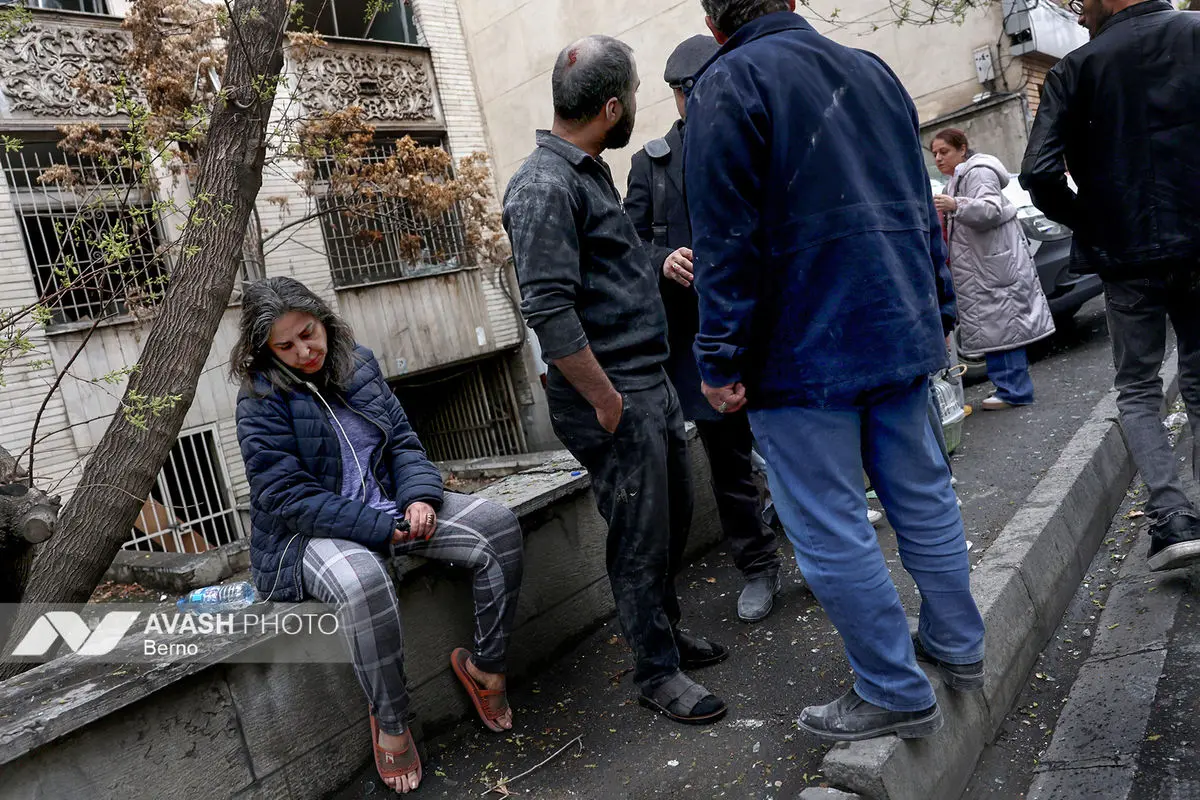 حملات آمریکا و رژیم صهیونیستی به منازل مسکونی در تهران - ۸ فروردین