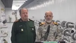 بازدید رئیس ستاد کل نیروهای مسلح و سرپرست وزارت دفاع از سایت زیرزمینی تولید موشک صنایع دفاع + عکس 