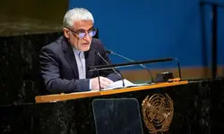 سفیر ایران در سازمان ملل: تهران هرگز در برابر تهدید یا اجبار تسلیم نخواهد شد