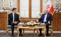 قالیباف: ارتباطات میان ایران و اقلیم کردستان بسیار خوب است