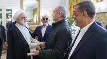 دیدار عیدانه مسعود پزشکیان و رئیس قوه قضاییه