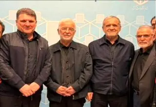 پزشکیان به وزارت کشور رفت