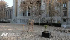 آخرین روز پاییز در وزارت امور خارجه + تصاویر 