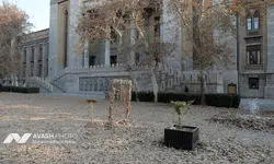 آخرین روز پاییز در وزارت امور خارجه + تصاویر 