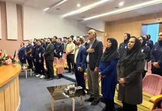 برگزاری مراسم بدرقه تیم‌های فوتسال دختران و پسران زیر 17 سال ایران