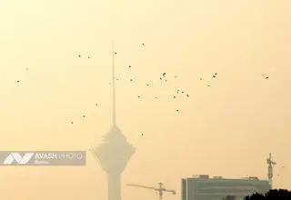 شاخص آلودگی هوای تهران امروز سه‌شنبه 21 بهمن