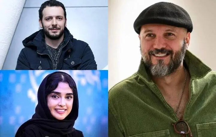  الهه حصاری، پدرام شریفی و کامبیز دیرباز همبازی شدند