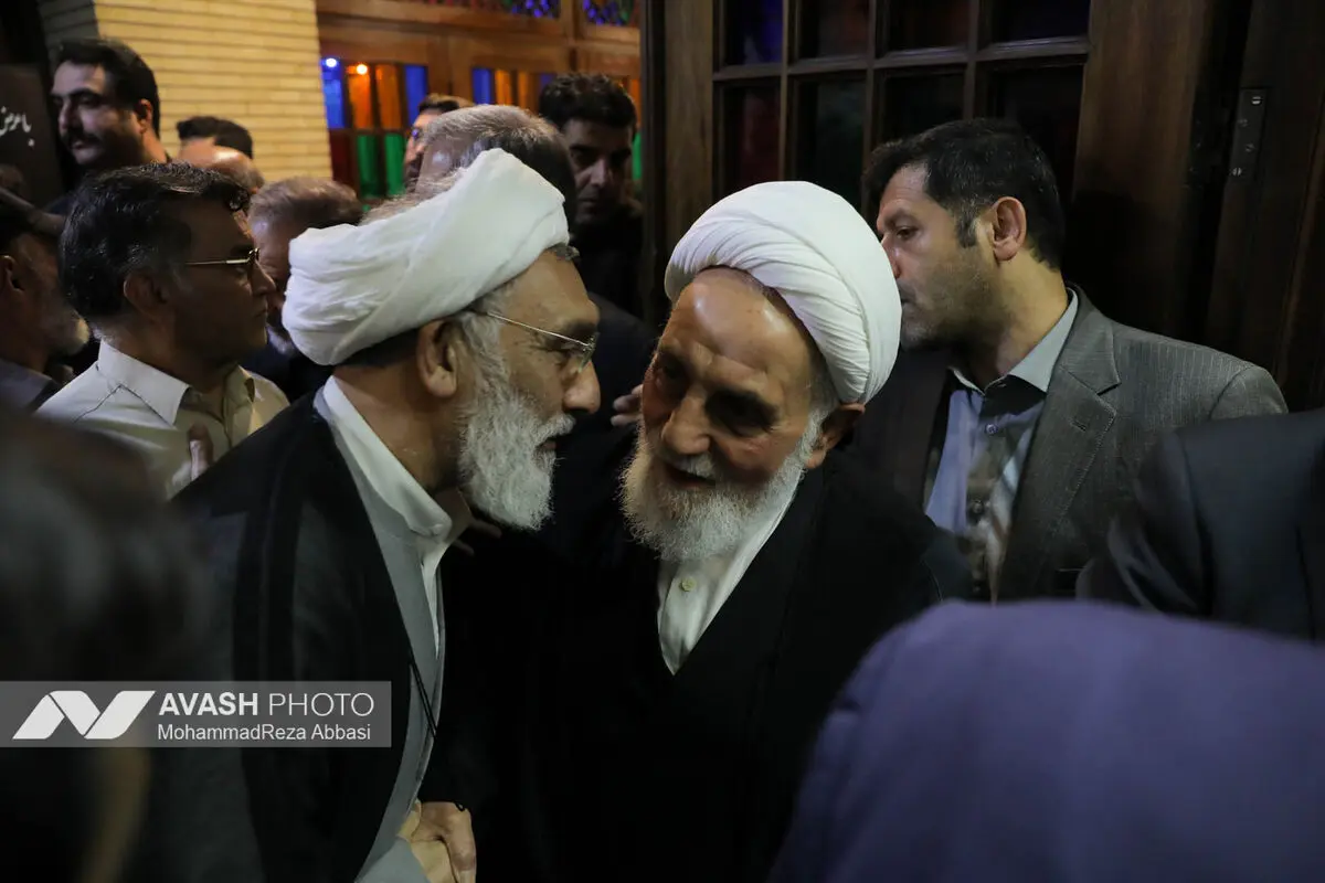 مراسم ختم «احمد ناطق نوری»