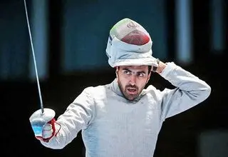 پاکدامن به یک‌هشتم نهایی شمشیربازی قهرمانی آسیا راه یافت