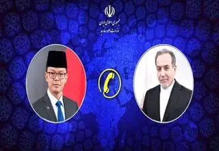 عراقچی با وزیر امور خارجه اندونزی گفتگو کرد