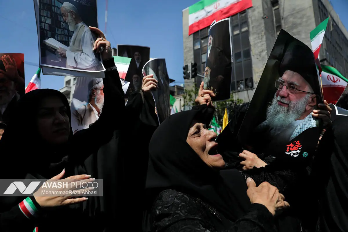 مراسم اربعین رهبر شهید انقلاب در تهران