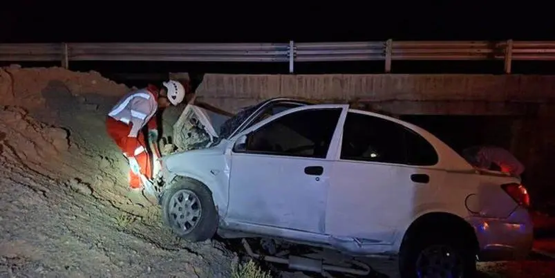 سقوط هولناک یک ساینا از پل