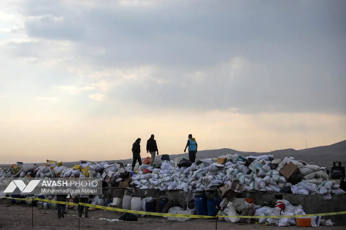امحای ۲۰ تن مواد مخدر