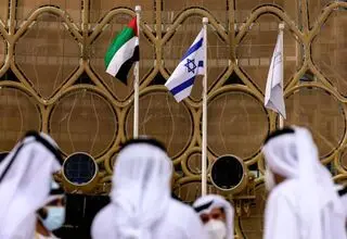 مشارکت سفیر امارات در مراسم سالگرد تأسیس رژیم صهیونیستی