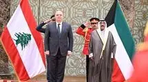 دیدار امیر کویت و رئیس‌جمهور لبنان 