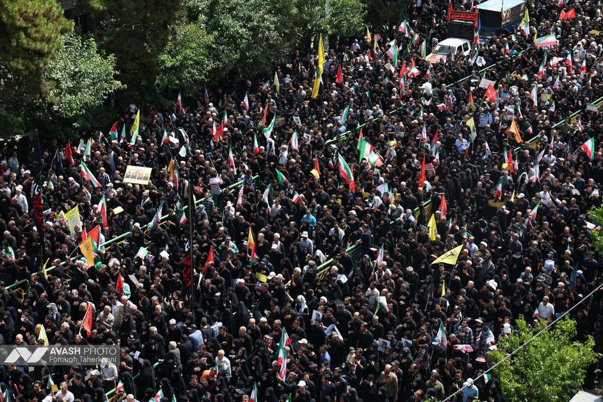 مراسم تشييع پيکر مطهر تعدادي از سرداران و فرماندهان، دانشمندان هسته‌اي