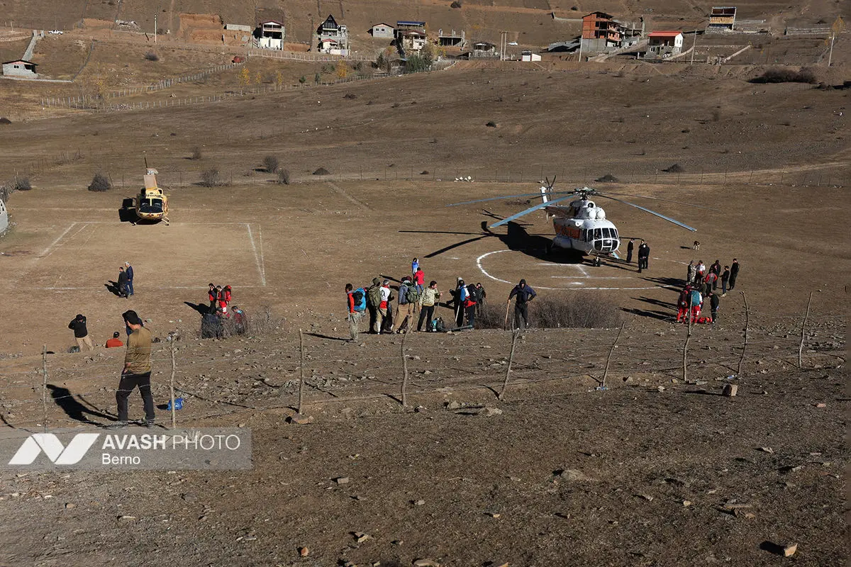 عملیات مهار آتش‌سوزی مناطق کوهستانی روستاهای دلیر و الیت