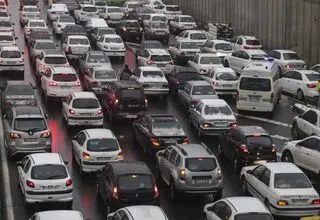 ترافیک سنگین در ورودی‌های پایتخت