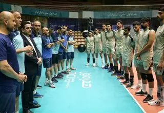 تیم والیبال مردان ایران برای بازی‌های کشورهای اسلامی آماده می‌شود