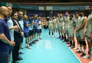 تیم والیبال مردان ایران برای بازی‌های کشورهای اسلامی آماده می‌شود