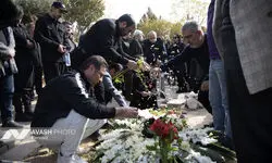 مراسم تشییع و خاک‌سپاری پیکر همایون ارشادی