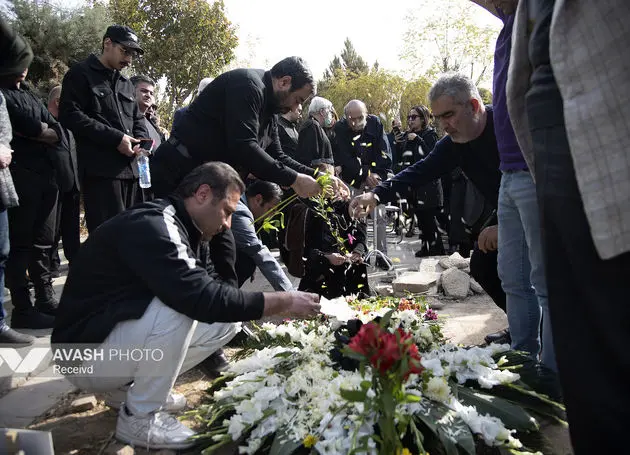 مراسم تشییع و خاک‌سپاری پیکر همایون ارشادی