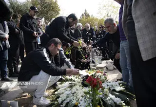 مراسم تشییع و خاک‌سپاری پیکر همایون ارشادی
